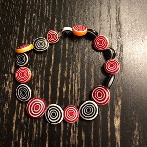 Red & black women bracelet